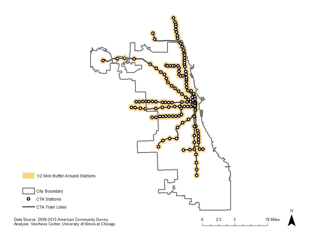 Number of Persons with Disabilities and Train Station Locations