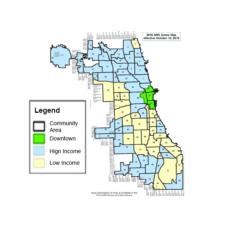 Affordable Requirements Ordinance Map of Chicago