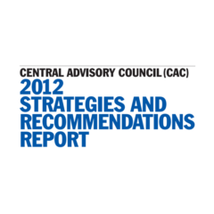 CAC 2012 Strategies and Recommendations Report cover photo