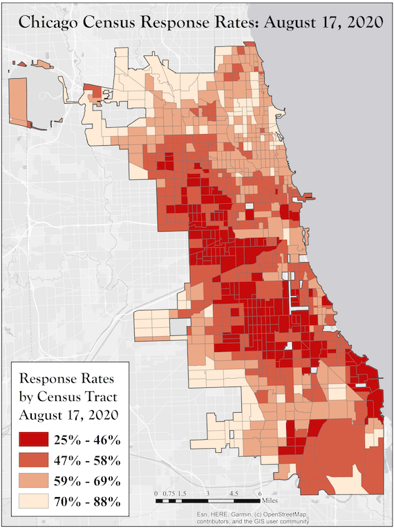 Chicago Census Response Rates
