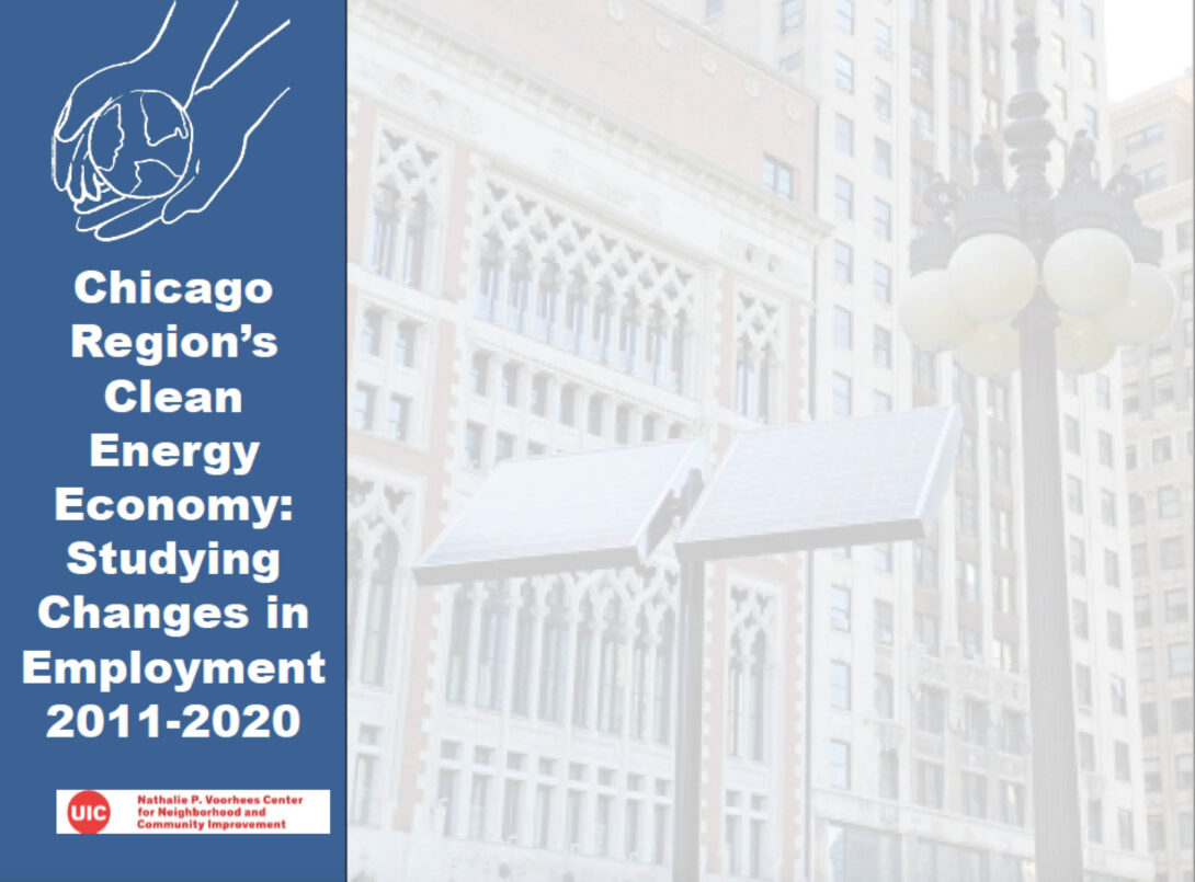 Chicago's Clean Energy Economy report cover page