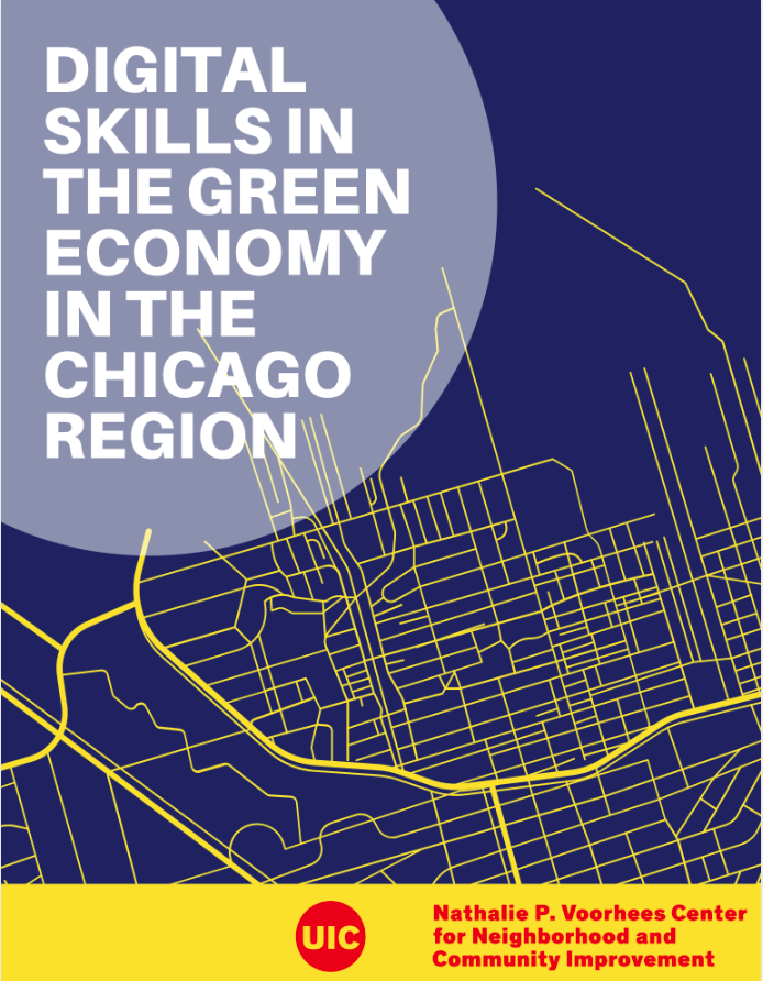Digital Skills in the Green Economy in the Chicago Region report cover page